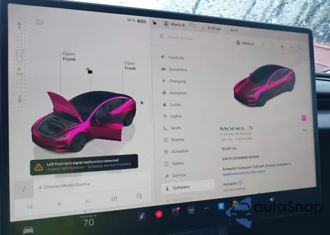 2024 Tesla Model 3 Long Range Dual Motor All-Wheel Drive из США, поврежденный, VIN 5YJ3E1EB6RF787856